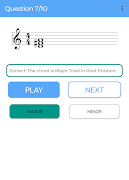 EarTraining - Interval & Chord syot layar 1