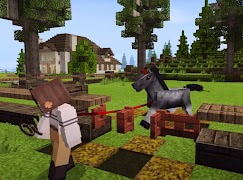 Chevaux Mod Affiche