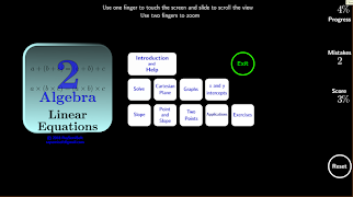 Algebra Tutorial 2: Linear Eqs plakat