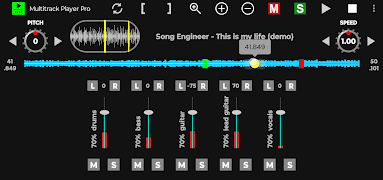 Multitrack Player Pro スクリーンショット 1
