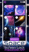 Space Screen Lock Password App اسکرین شاٹ 4