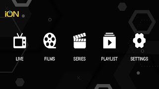 iON Player for TV screenshot 1