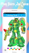 Robot Coloring Book Ekran Görüntüsü 2