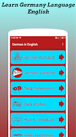 Learn Germany Language screenshot 2
