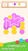 Hexa Stack Puzzle syot layar 5