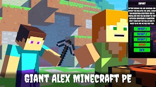 Giant Alex Mod for Minecraft 截图 7