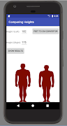2 Schermata Comparing Heights