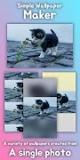 برنامه‌نما Simple Wallpaper Maker عکس از صفحه