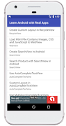 Learn Android with Real Apps syot layar 1