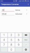 Temperature Converter :Celcius โปสเตอร์