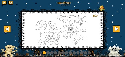 Halloween Coloring screenshot 1