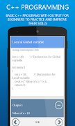 Learn C++ captura de pantalla 2
