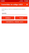 ASCII Code Converter imagem de tela 2