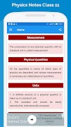 Physics notes for class 11 скриншот 1