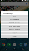Reboot Manager (*ROOT*) الملصق