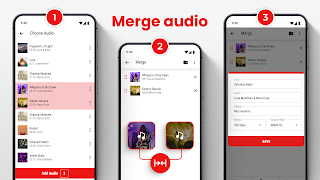 برنامه‌نما Mstudio : Audio & Music Editor عکس از صفحه