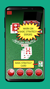 برنامه‌نما Blackjack Card Counting عکس از صفحه