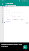 Learn C Program with Live Compiler - 100+ Examples ảnh chụp màn hình 6