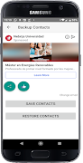 Cloud Buckup Contacts الملصق