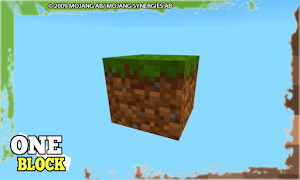 One Block Addons to Minecraft poster