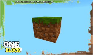One Block Addons to Minecraft โปสเตอร์
