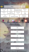 5th Character Sheet Screenshot 3