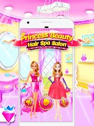 Princesa Salon Dress Up Maquia imagem de tela 4