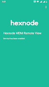 Hexnode MDM Remote View スクリーンショット 2