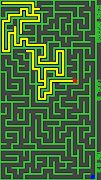 Basic Maze-poster