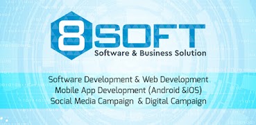 EIGHT SOFT Solution پوسٹر