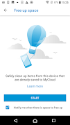 برنامه‌نما MyCloud عکس از صفحه