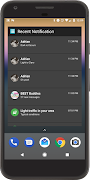 Recent Notification capture d'écran 6