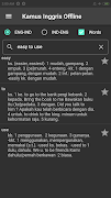 Kamus Inggris Offline capture d'écran 4