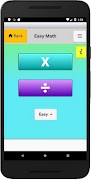 Easy Math capture d'écran 1