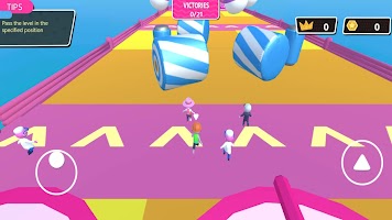 Knockout Party Guys Fall Game screenshot 2