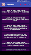 برنامه‌نما Letter & Application writing عکس از صفحه