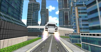 برنامه‌نما Flying Car Sim عکس از صفحه