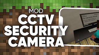 Security Camera: Minecraft Mod 포스터
