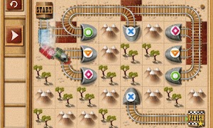 Rail Maze : Train puzzler স্ক্রিনশট 2