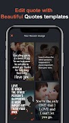 Quotes Creator App imagem de tela 5