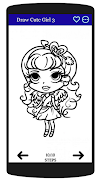 소녀를 그리는 방법 스크린샷 2