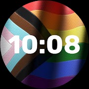 Progress Pride Flag Watch Face screenshot 7