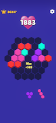 Hexomind: Hexagon Block Blast! syot layar 5
