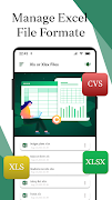 Xlsx File Reader - Xlsx viewer ภาพหน้าจอ 4