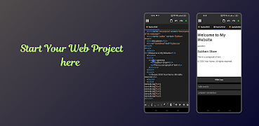 Web IDE, React,Node -WebDeck الملصق