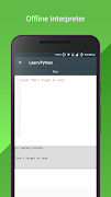 1 Schermata Learn Python Offline- Tutorial