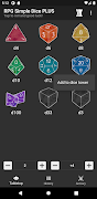 RPG Simple Dice PLUS ảnh chụp màn hình 3