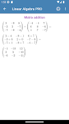 Linear Algebra Solver Pro スクリーンショット 1