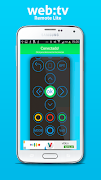 Web:tv Remote Lite ภาพหน้าจอ 1