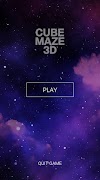 Cube maze 3D screenshot 3